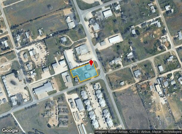 713 Chandler St, Blanco, TX Parcel Map