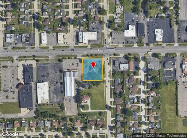  16121 Eureka Rd, Southgate, MI Parcel Map