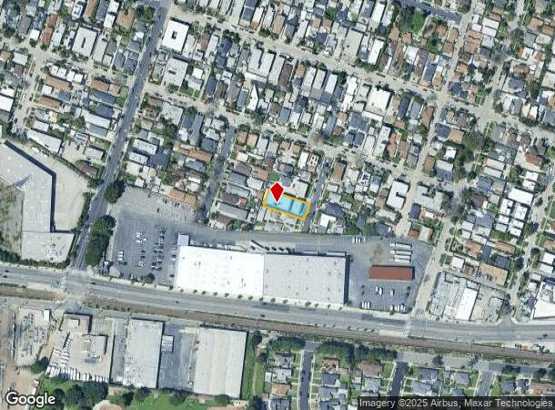  2923 S Burnside Ave, Los Angeles, CA Parcel Map