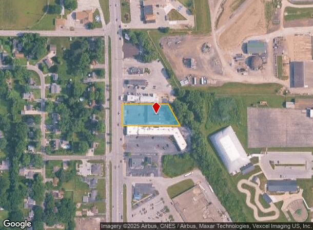 1308 N Main St, Crown Point, IN Parcel Map