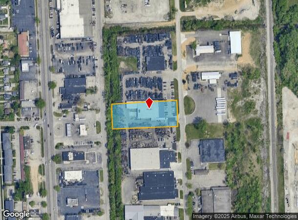  502 Kelso St, Flint, MI Parcel Map