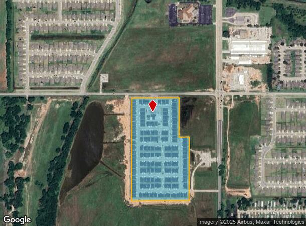  7808 E 161St Pl S, Bixby, OK Parcel Map
