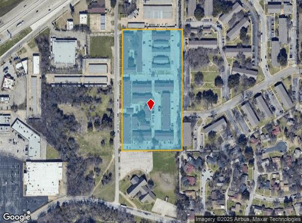 3800 S Tyler St, Dallas, TX Parcel Map