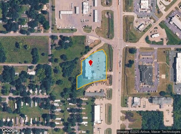1701 N 32Nd St, Muskogee, OK Parcel Map