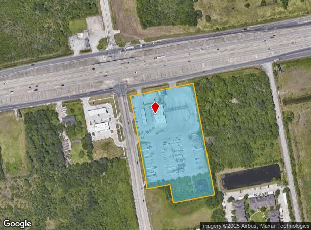  6110 East Fwy, Baytown, TX Parcel Map