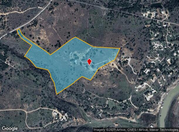  S Paleface Ranch Rd, Spicewood, TX Parcel Map