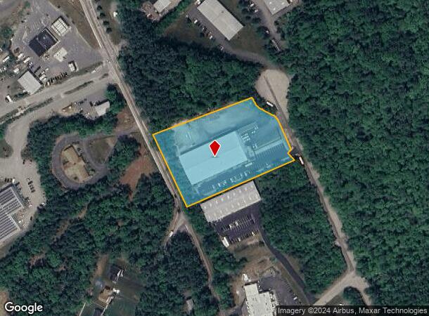  68 Industrial Blvd, Hanson, MA Parcel Map