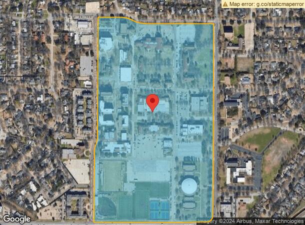  3400 Taft Blvd, Wichita Falls, TX Parcel Map