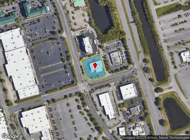  1580 Crossways Blvd, Chesapeake, VA Parcel Map
