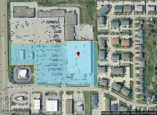 1403 N Veterans Pky, Bloomington, IL Parcel Map
