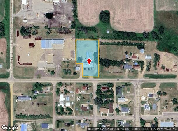  110 6Th Ave W, Flasher, ND Parcel Map