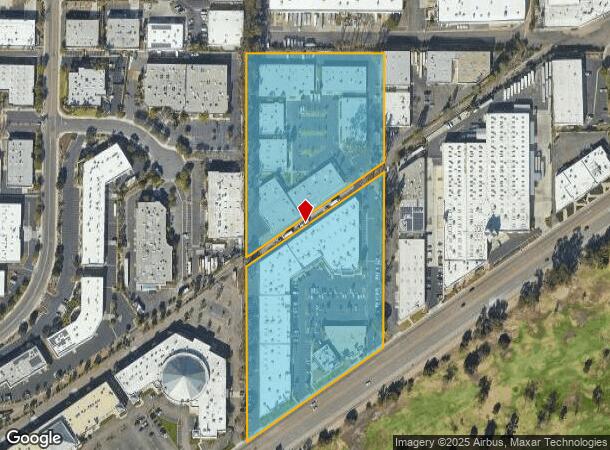  7606 Miramar Rd, San Diego, CA Parcel Map