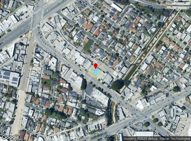  2700 S La Cienega Blvd, Los Angeles, CA Parcel Map