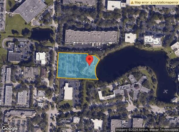  5500 Village Blvd, West Palm Beach, FL Parcel Map