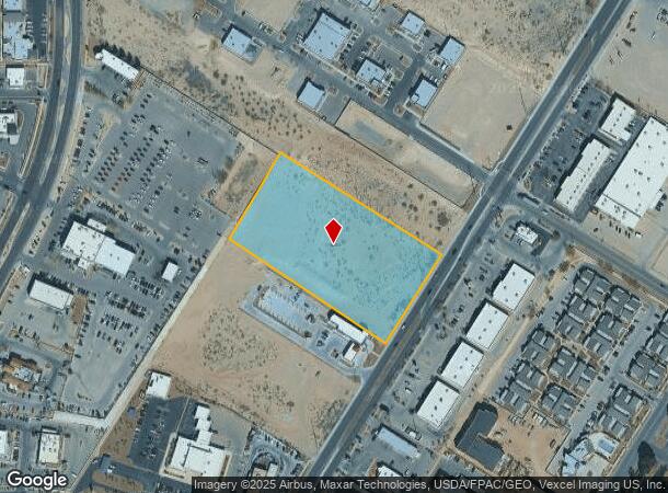  1341 N Zaragoza Rd, El Paso, TX Parcel Map