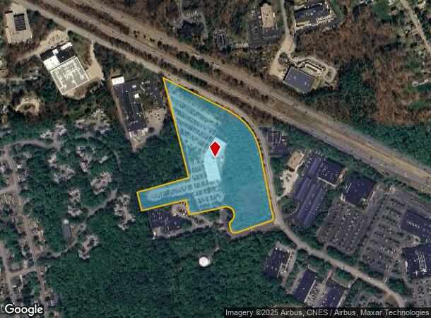  42 Longwater Dr, Norwell, MA Parcel Map