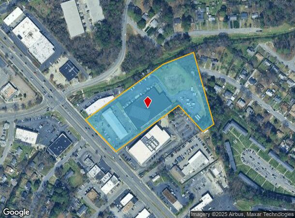  6100 W Broad St, Richmond, VA Parcel Map