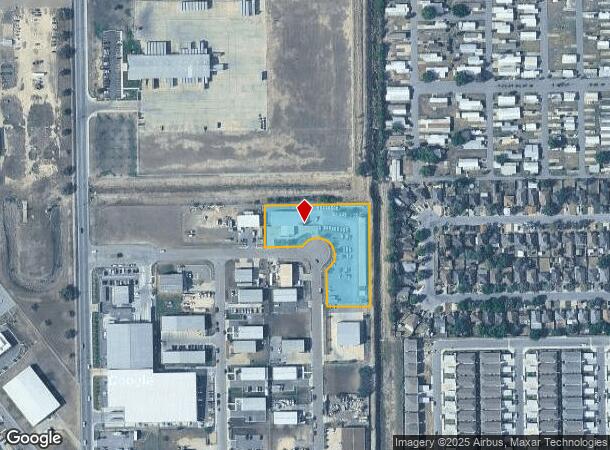  2801 Corporate Dr, Weslaco, TX Parcel Map