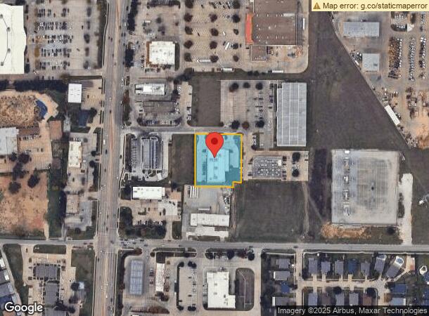  5525 S Cooper St, Arlington, TX Parcel Map