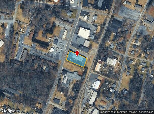 1707 N Main Ave, Newton, NC Parcel Map