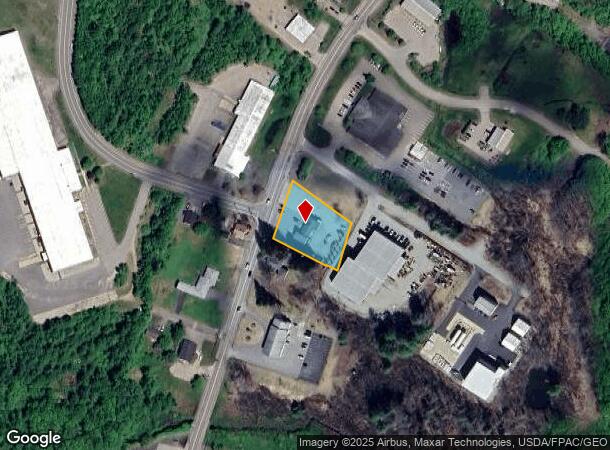 641 Elm St, Biddeford, ME Parcel Map