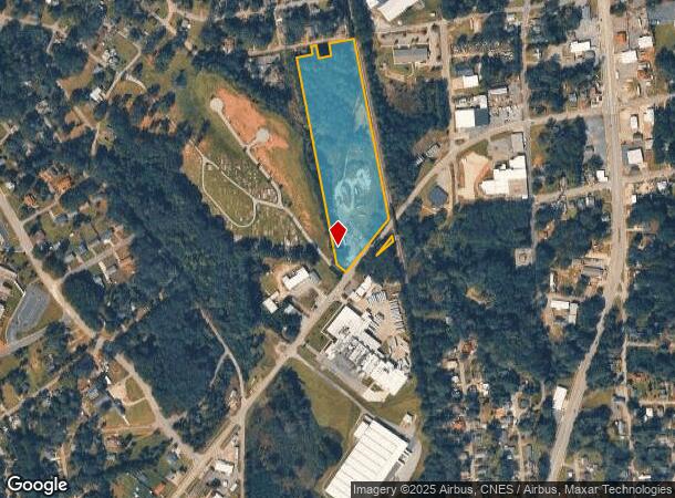 426 Sayre St, Anderson, SC Parcel Map