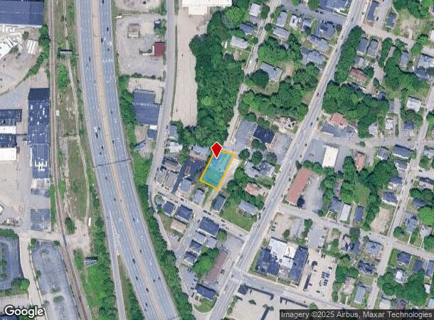  3 Frederick St, Worcester, MA Parcel Map