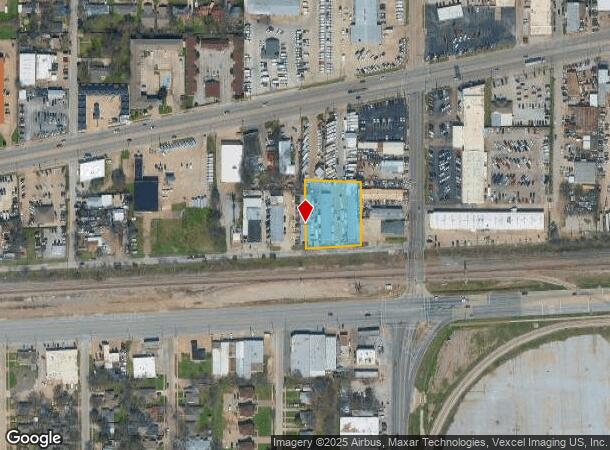  1310 E Pacific St, Grand Prairie, TX Parcel Map