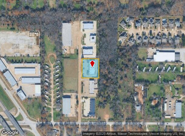  8001 Valcasi Dr, Arlington, TX Parcel Map