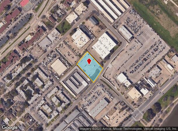 3411 Shelia Ln, Dallas, TX Parcel Map