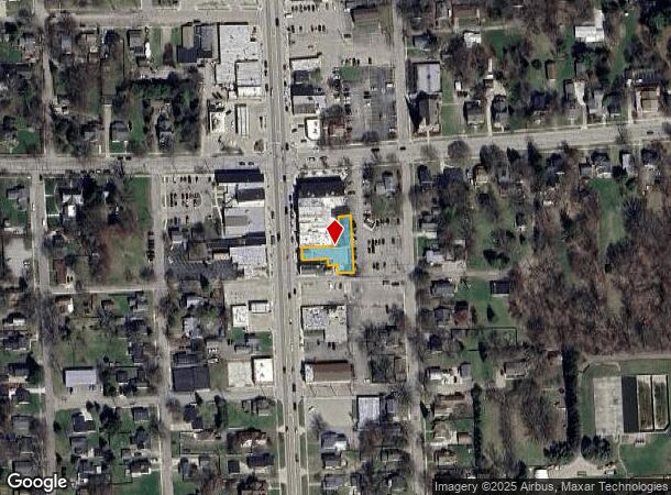 141 S Main St, Almont, MI Parcel Map