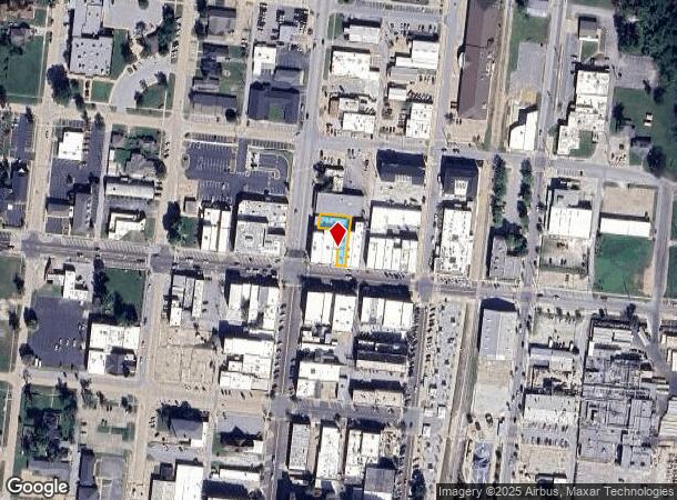 117 W Walnut St, Rogers, AR Parcel Map