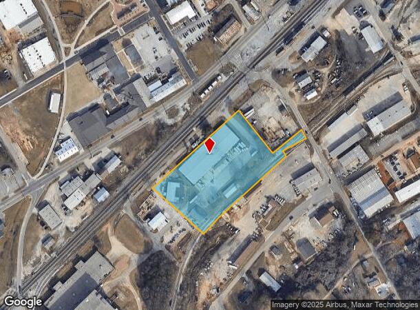  624 Moreno St, Gainesville, GA Parcel Map