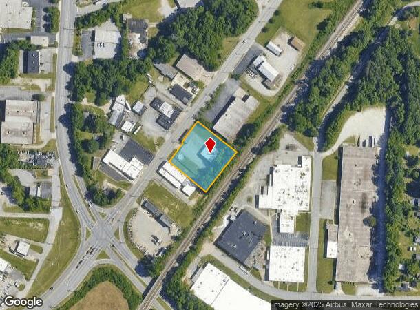  2429 W English Rd, High Point, NC Parcel Map