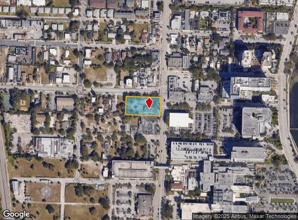  1515 N Dixie Hwy, West Palm Beach, FL Parcel Map