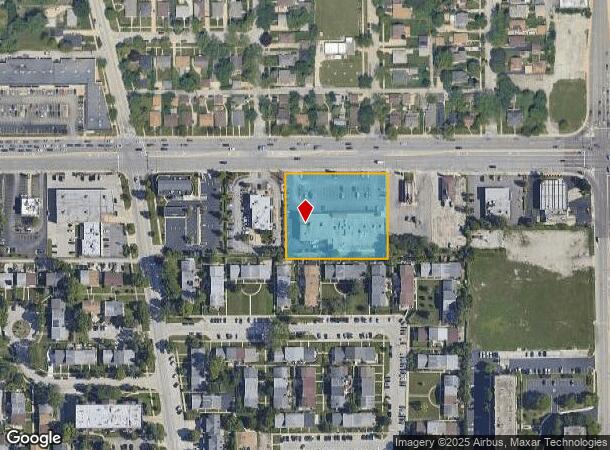 7031 W Dempster St, Niles, IL Parcel Map