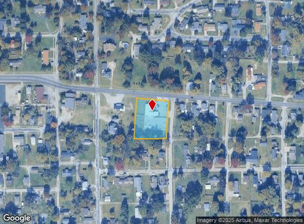  2010 E Main St, West Frankfort, IL Parcel Map