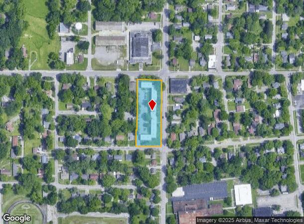 400 N Oakland Ave, Carbondale, IL Parcel Map