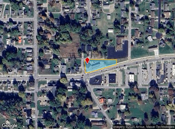  1204 E National Hwy, Washington, IN Parcel Map