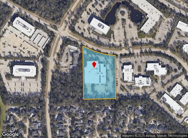 2828 Technology Forest Blvd, Spring, TX Parcel Map