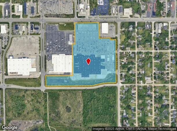  4313 Corunna Rd, Flint, MI Parcel Map