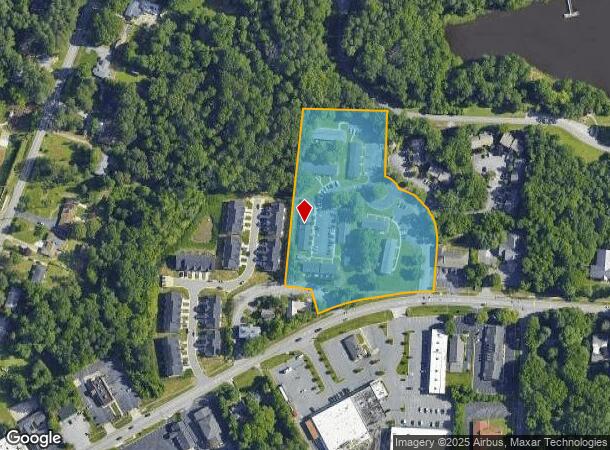 710 W Main St, Jamestown, NC Parcel Map