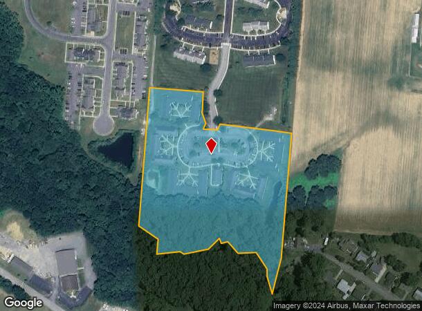  100 Ashley Way, Milford, DE Parcel Map