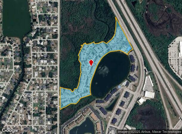  24001 Madaca Ln, Port Charlotte, FL Parcel Map