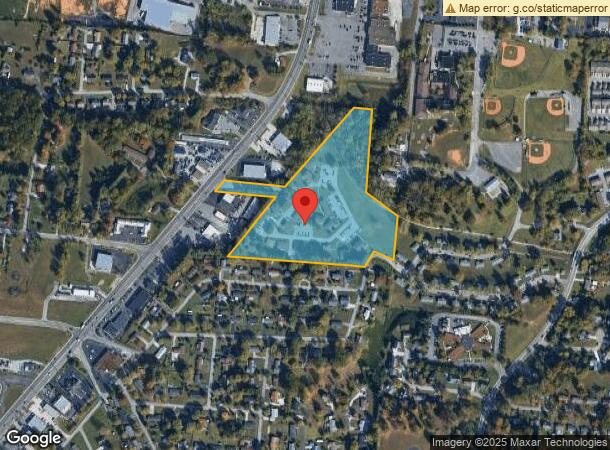  612 S Willow Ave, Cookeville, TN Parcel Map