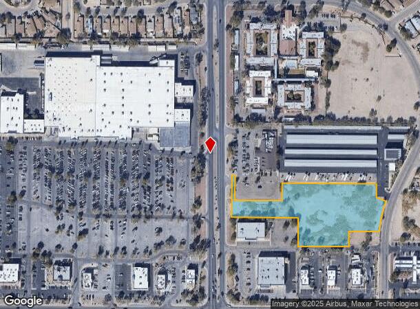  6395 S Midvale Park Rd, Tucson, AZ Parcel Map