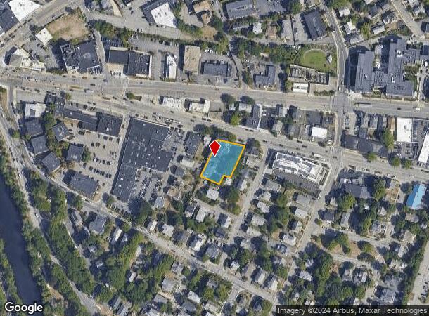  75 N North Beacon St, Watertown, MA Parcel Map