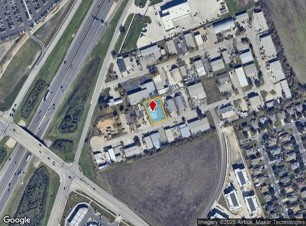 40109 Industrial Park Cir, Georgetown, TX Parcel Map