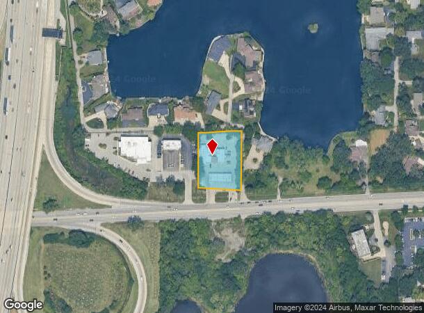  9660 Golf Rd, Des Plaines, IL Parcel Map