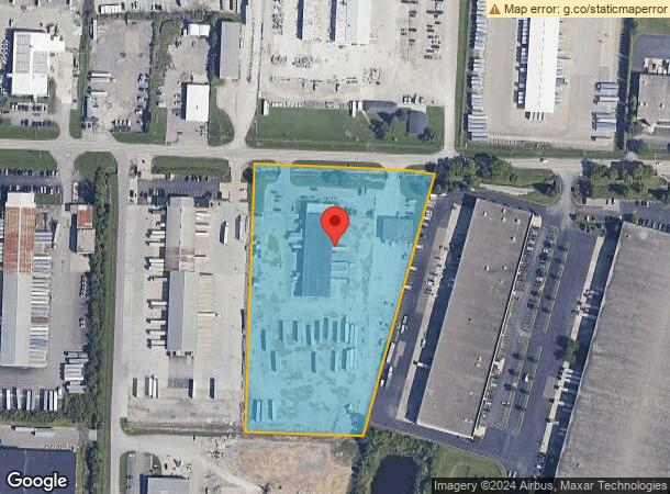  2889 E Crescentville Rd, Cincinnati, OH Parcel Map